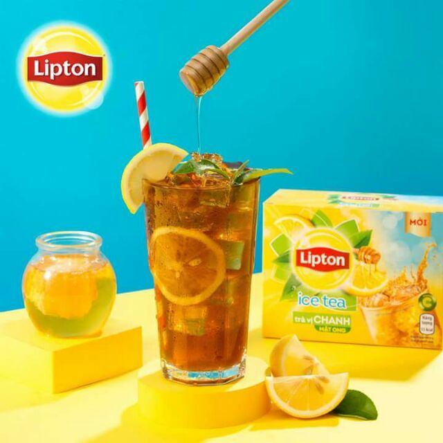 Trà lipton hòa tan hương chanh mật ong